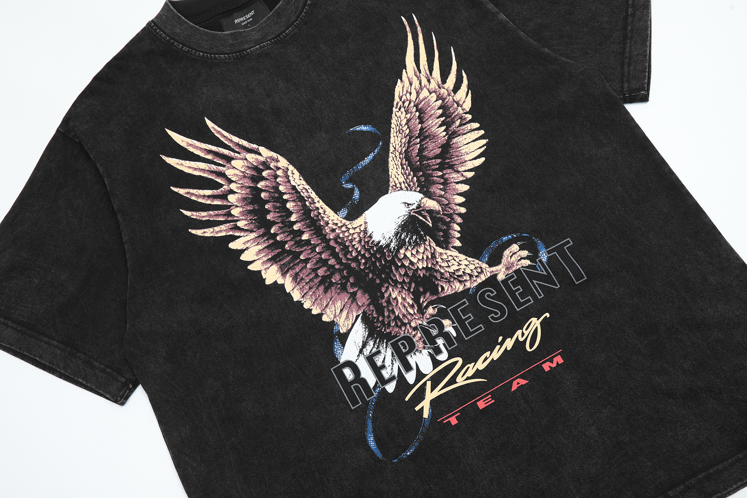 Футболка Represent Eagle Racing Team "Black" фото № 6