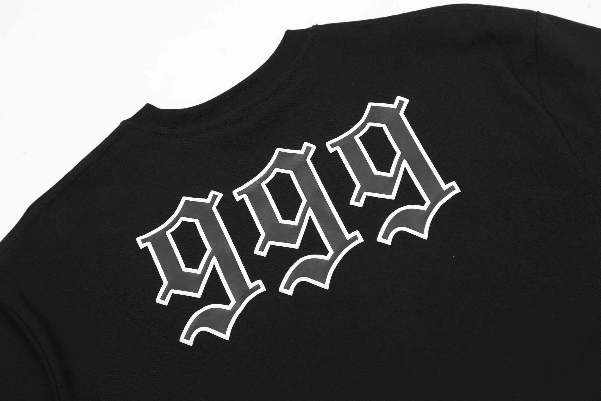 Футболка Revenge 999 Faces "Black" фото № 7