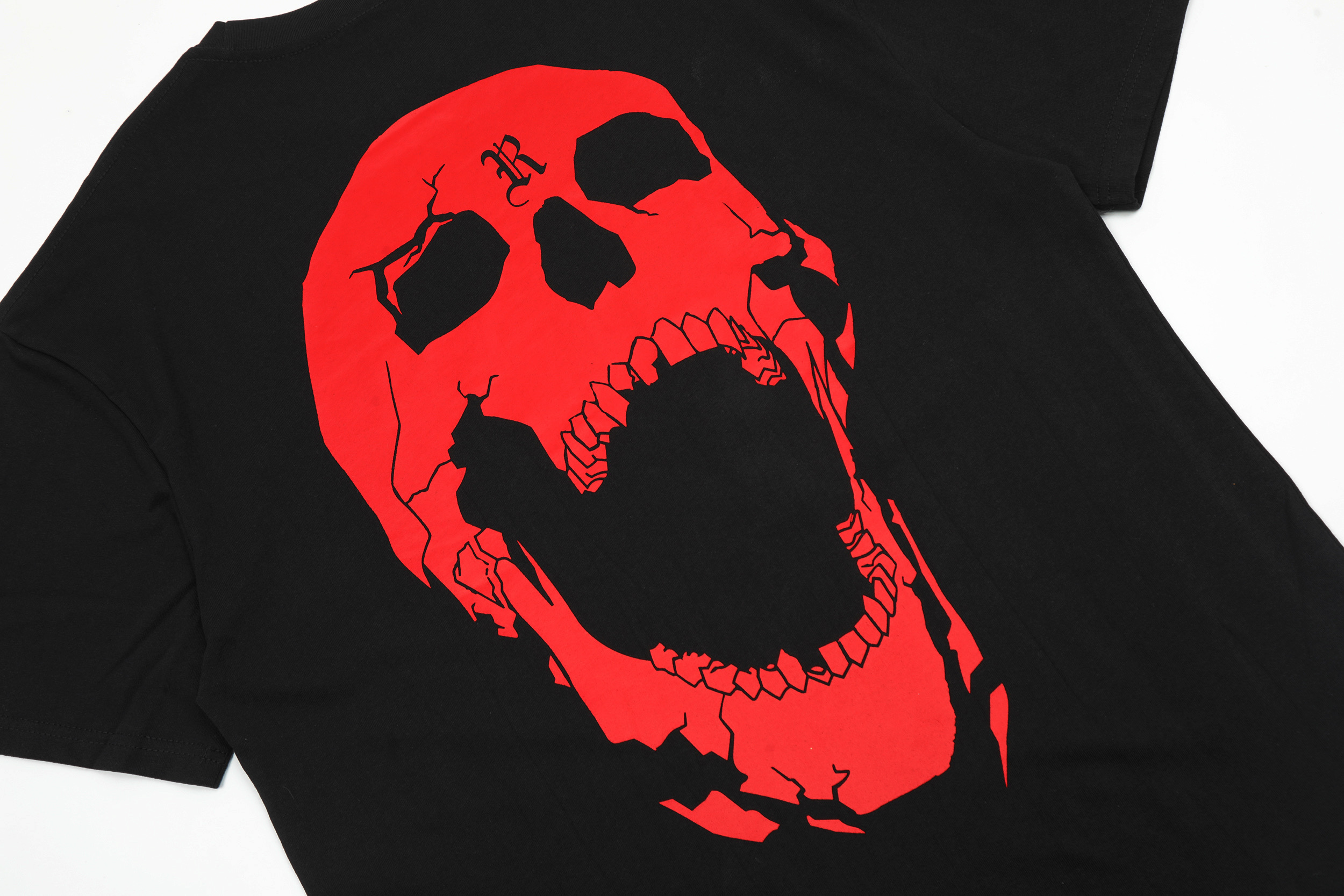 Футболка Revenge Idle Red Skull Scream "Black" фото № 7