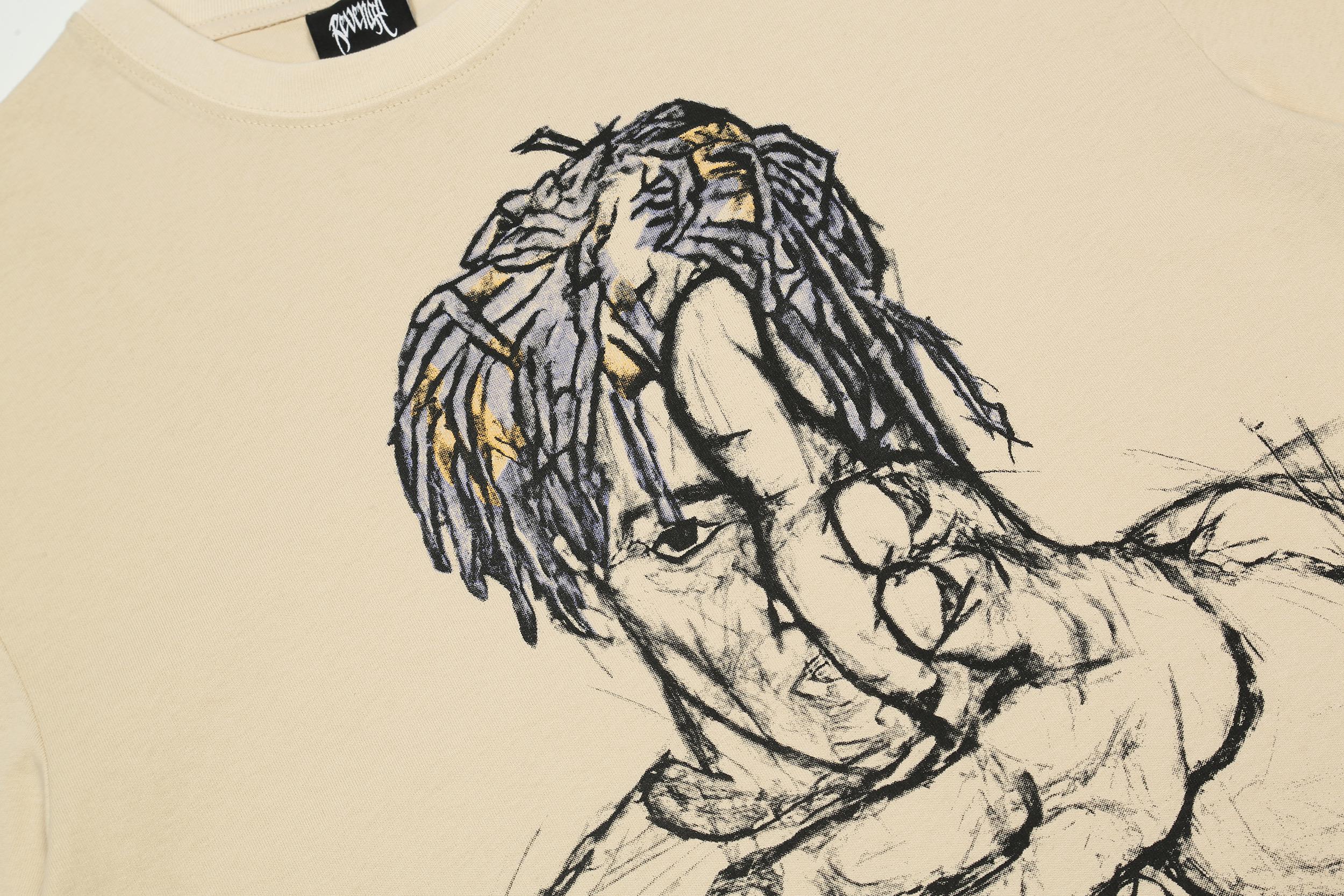 Футболка Revenge Avenger "Beige" фото № 3