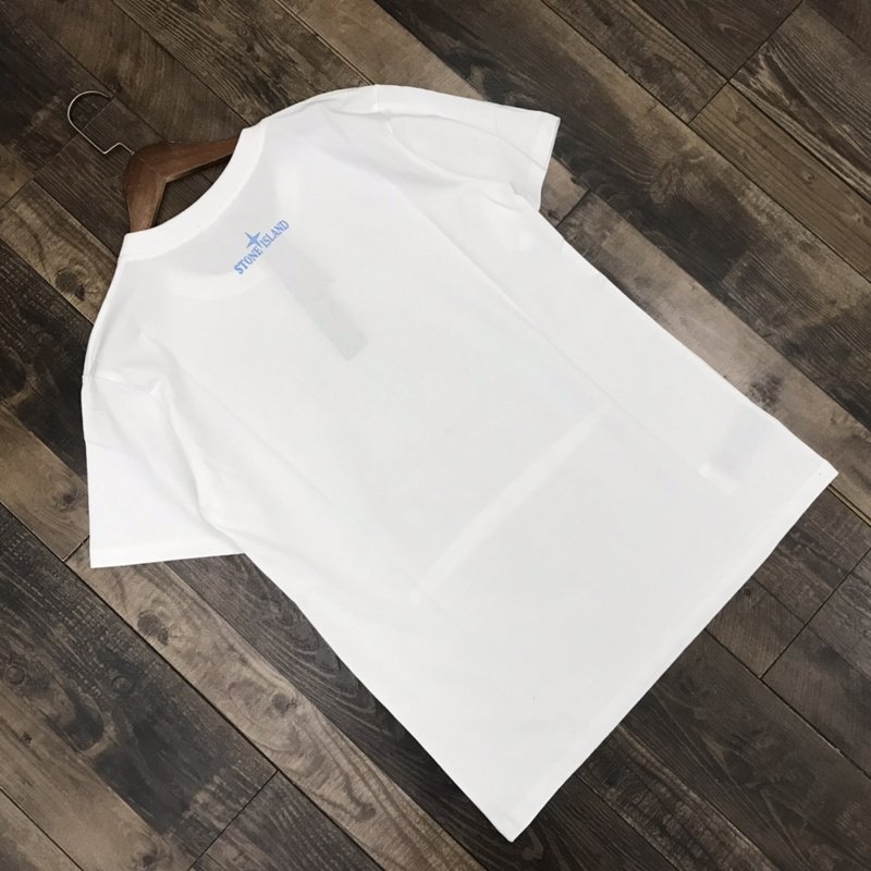 Футболка Stone Island Fingerprint "White" фото № 2