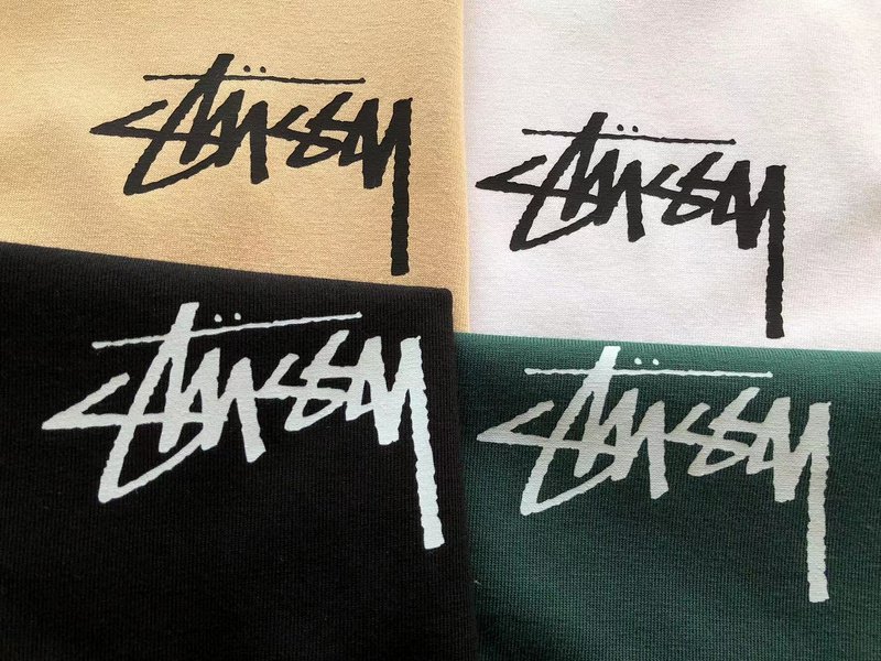 Футболка Stussy Man With Hammer "Green" фото № 3