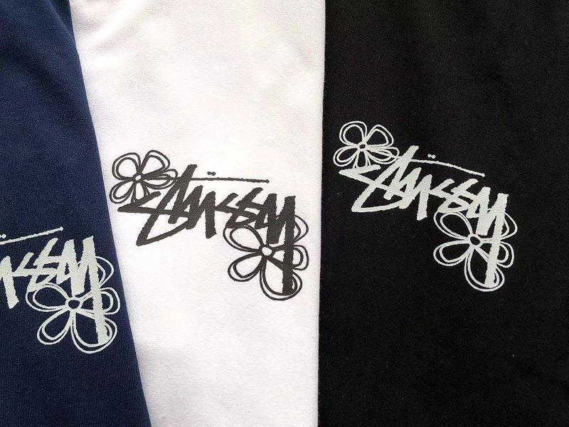 Футболка Stussy Inscription Designs Summer Twenty Three "White" фото № 3