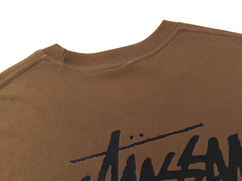 Футболка Stussy A Ball With A Number "Brown" фото № 6