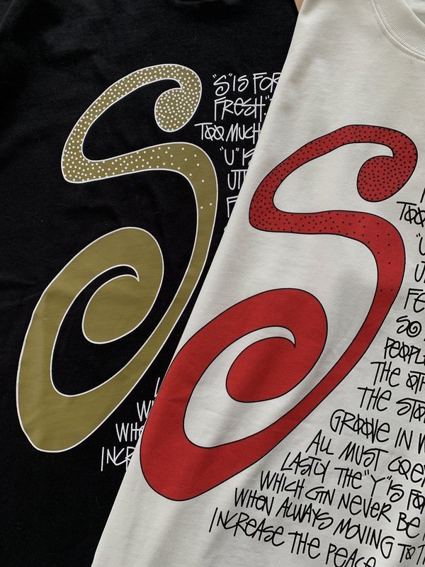 Футболка Stussy Sis For Stupid "White" фото № 3