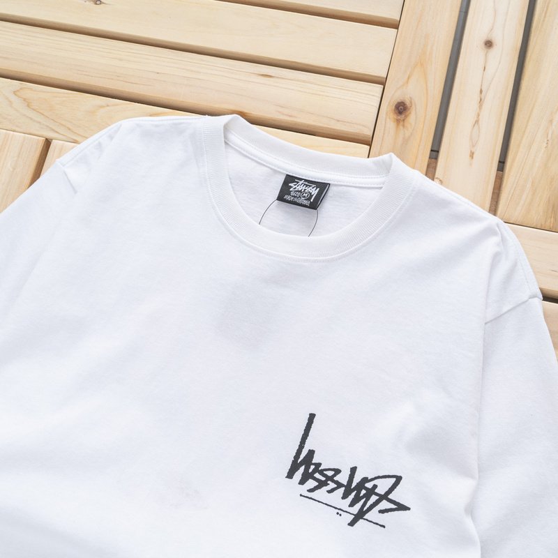 Футболка Stussy Everyday Style "White" фото № 3
