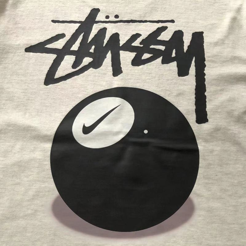 Футболка Stussy Billiard Ball With Mark "Beige" фото № 3