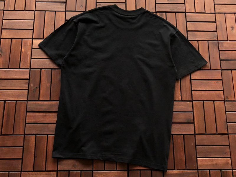 Футболка Stussy Rectangle With Multicolor Lettering And Symbols "Black" фото № 2