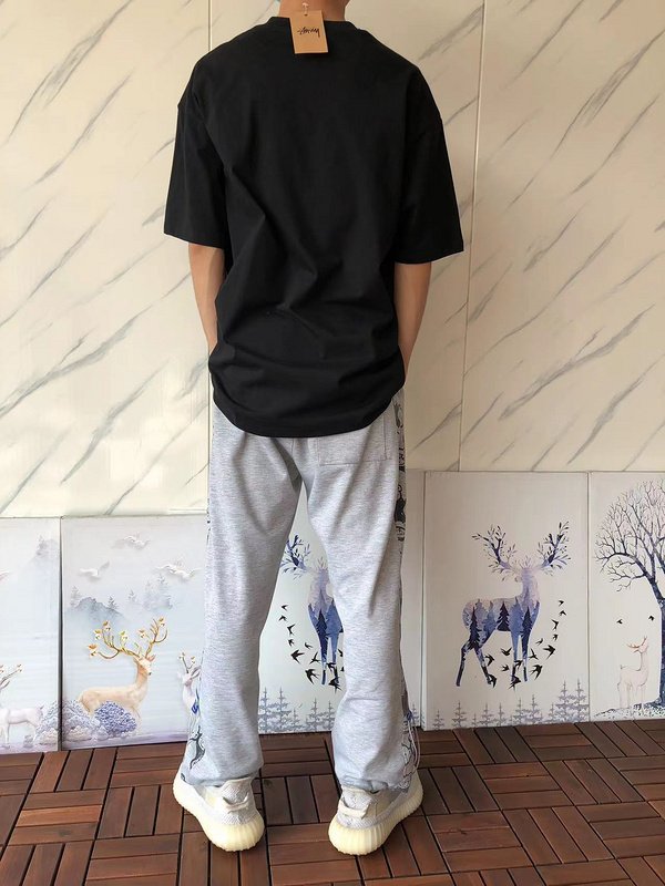 Футболка Stussy Rectangle With Multicolor Lettering And Symbols "Black" фото № 8