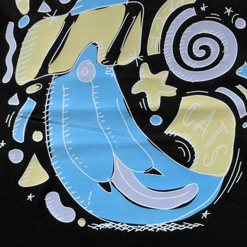 Футболка Stussy Sea Figures "Black" фото № 6