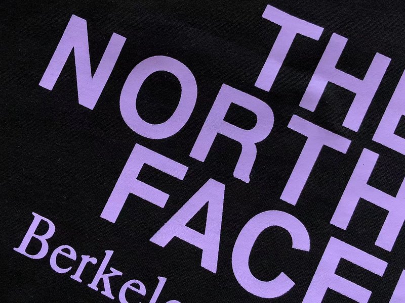Футболка The North Face Embroidered Front Logo And Logo Inscription Back "Black" фото № 3
