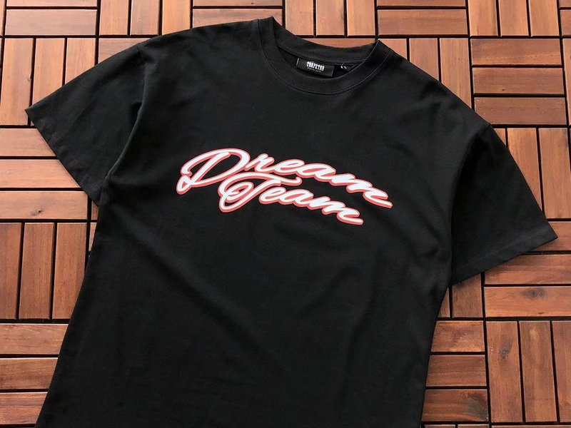 Футболка Trapstar Inscription Dream Team "Black" фото № 5