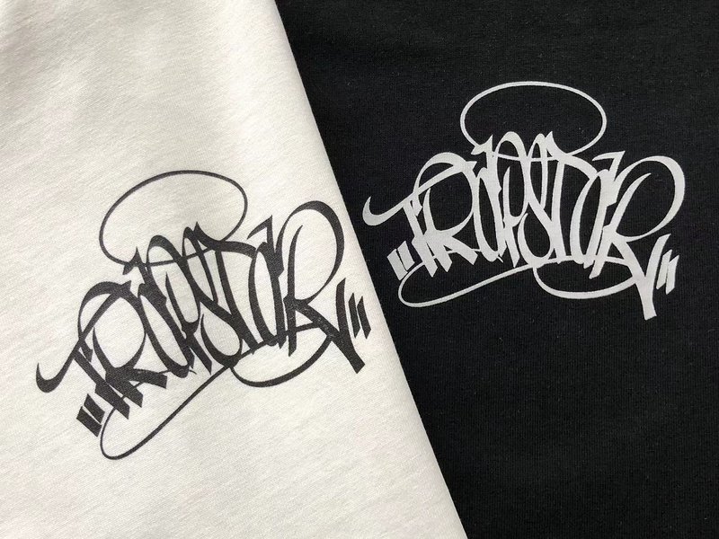 Футболка Trapstar Lettering With Pattern "White" фото № 3