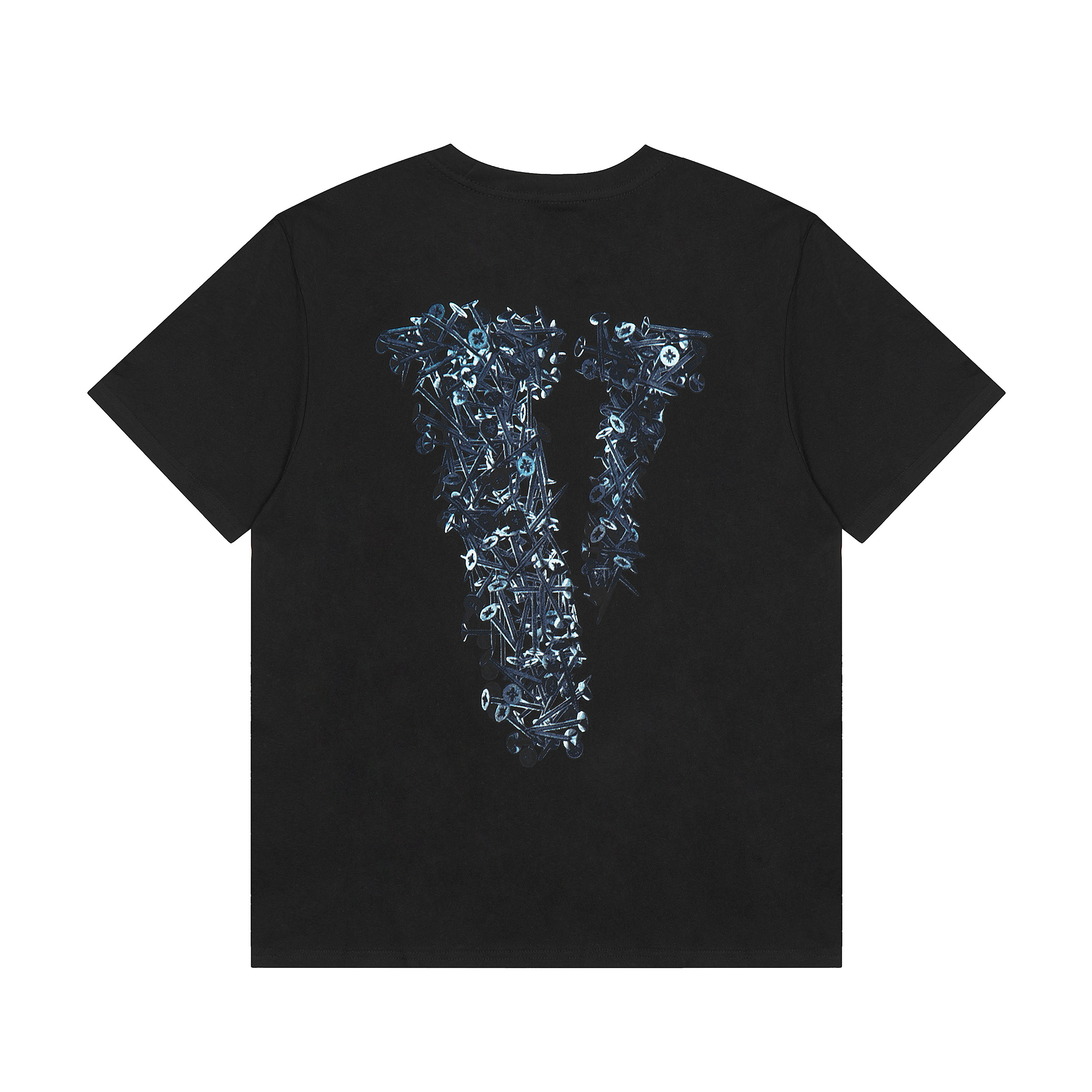 Футболка Vlone So Many Screws "Black" фото № 2