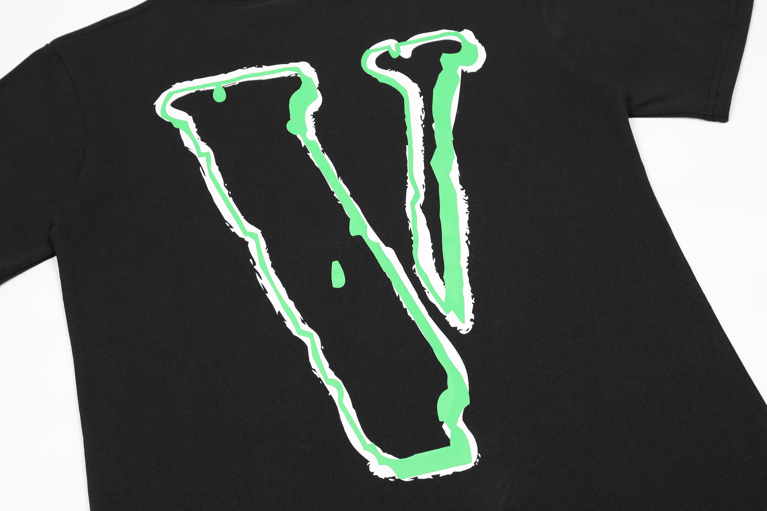 Футболка Vlone V Never Broke "Black" фото № 6