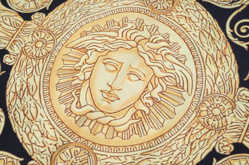 Рубашка Versace Big Gold Logo "Black" фото № 4