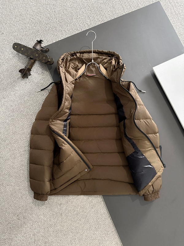 Пуховик Christian Dior Couture Fron Logo "Brown" фото № 9