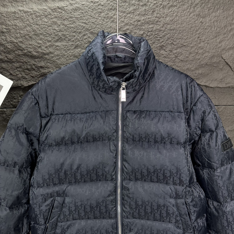 Пуховик Dior Oblique "Navy Blue" фото № 3