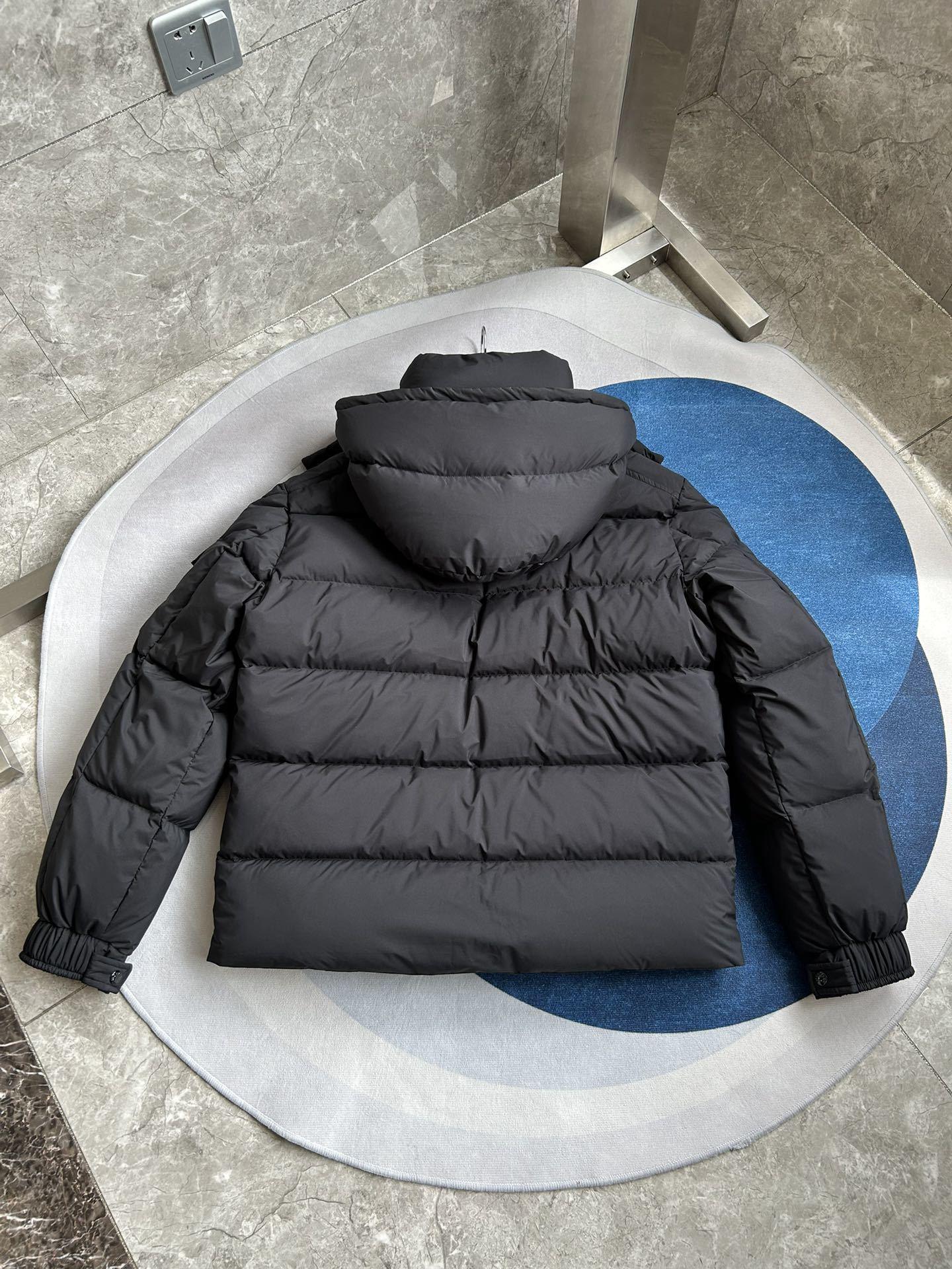 Пуховик Moncler Puffer Jacket "Black" фото № 5