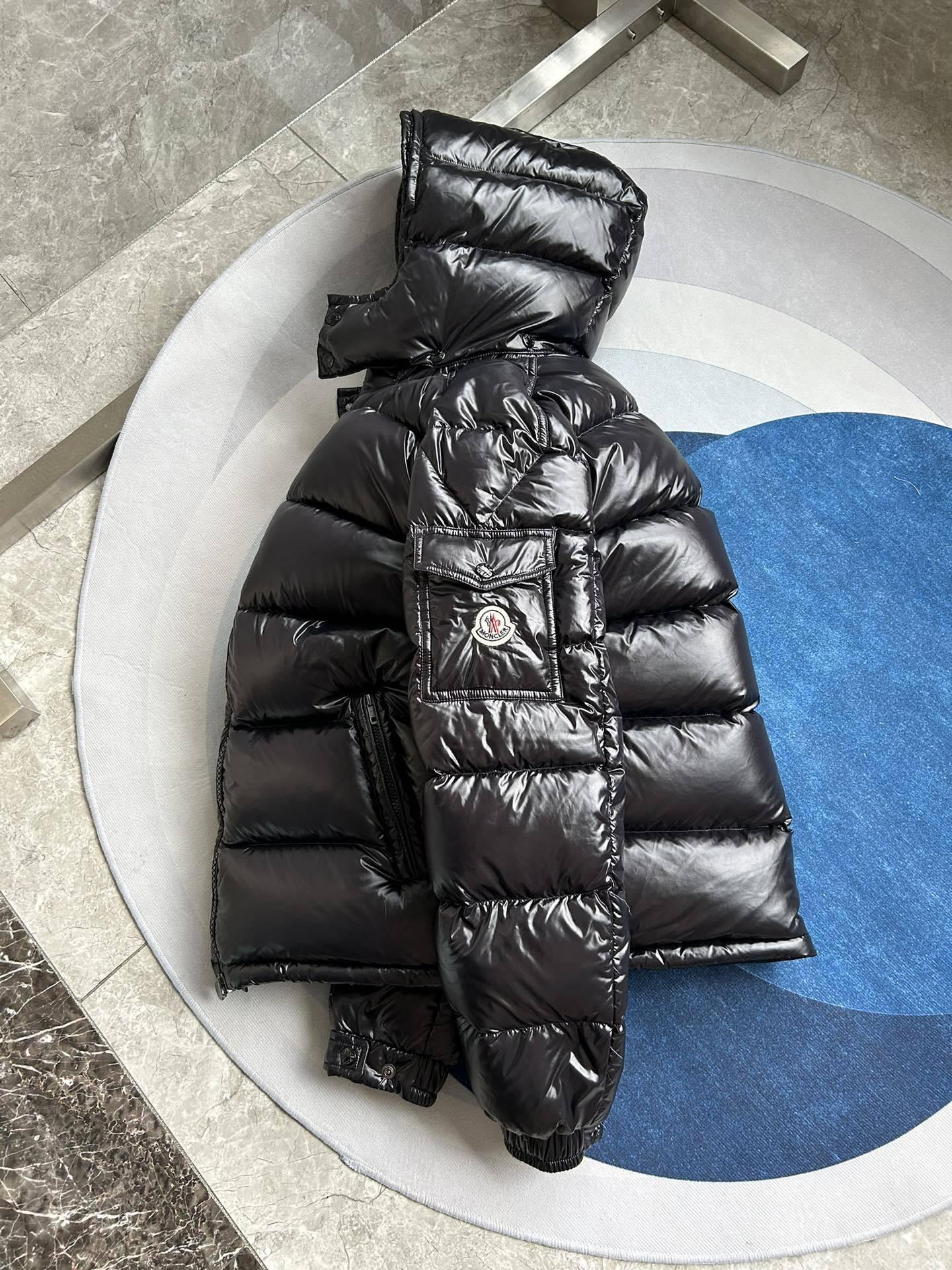Пуховик Moncler Maya Puffer "Black" фото № 5