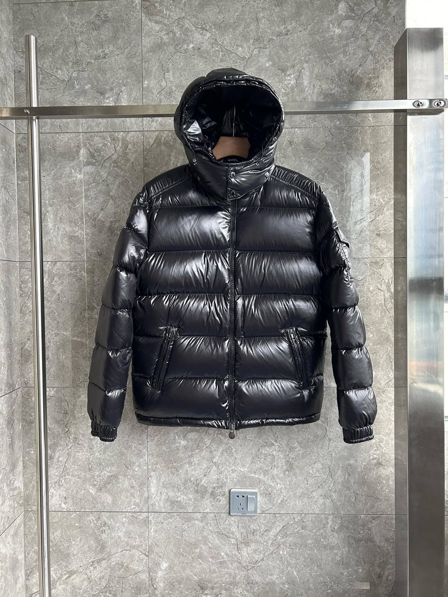 Пуховик Moncler Maya Puffer "Black" фото № 2