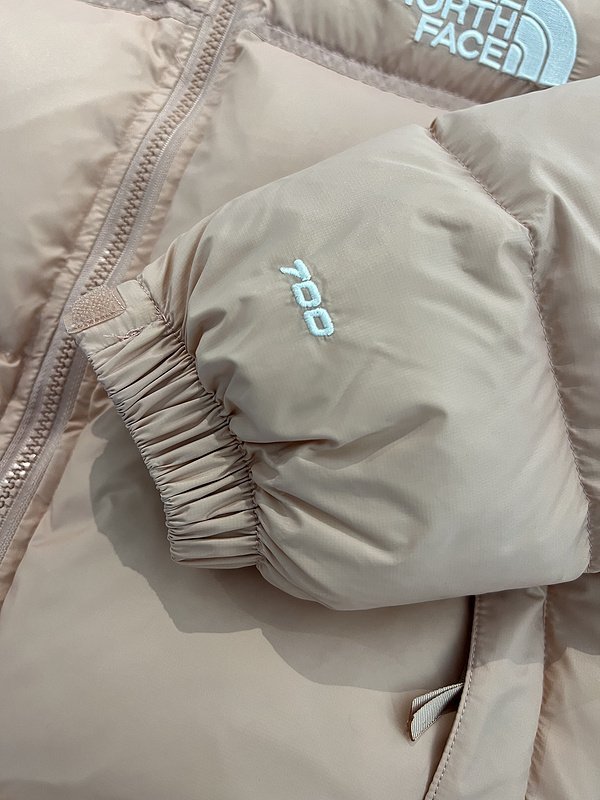 Пуховик North Face Front Zip Style "Pink" фото № 3