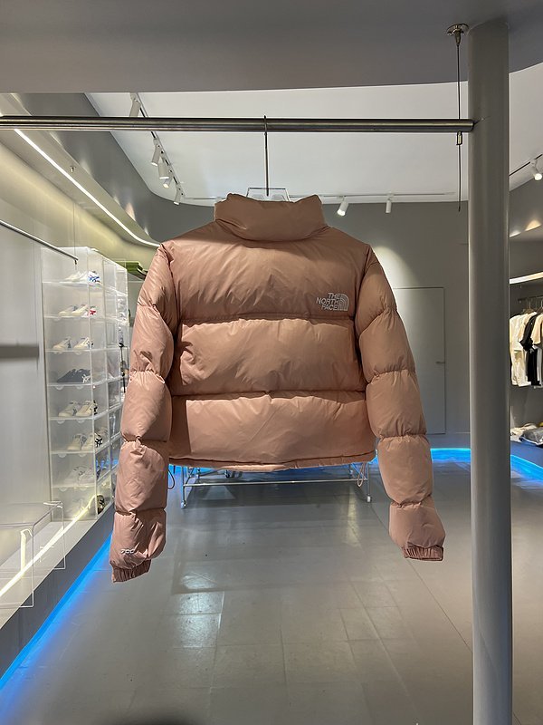 Пуховик North Face Front Zip Style "Pink" фото № 2