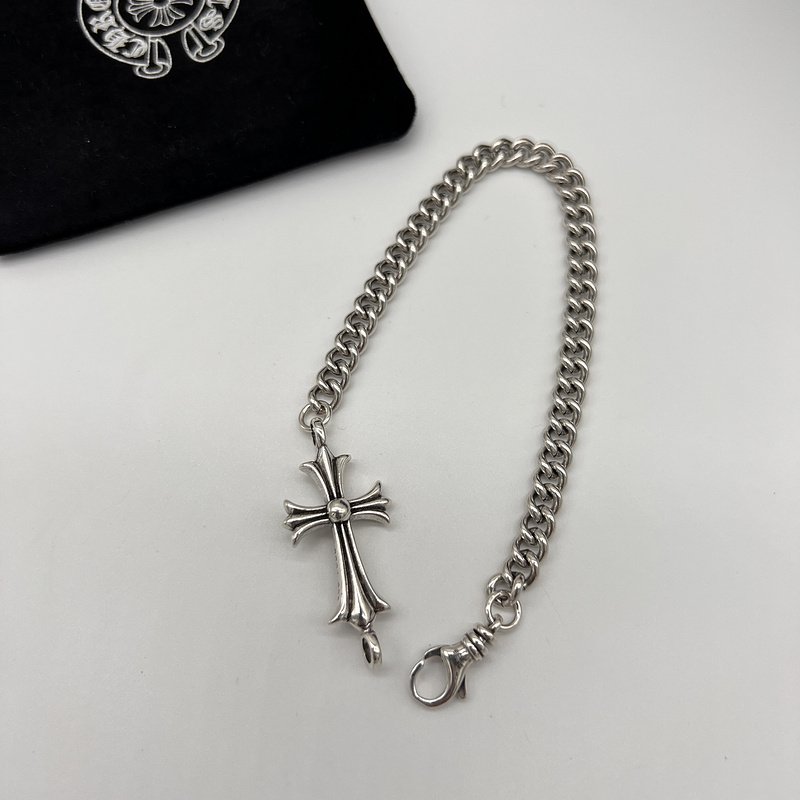 Браслет Chrome Hearts 2004 Plain "Silver" фото № 8