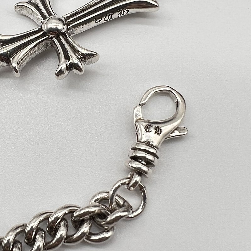 Браслет Chrome Hearts 2004 Plain "Silver" фото № 4