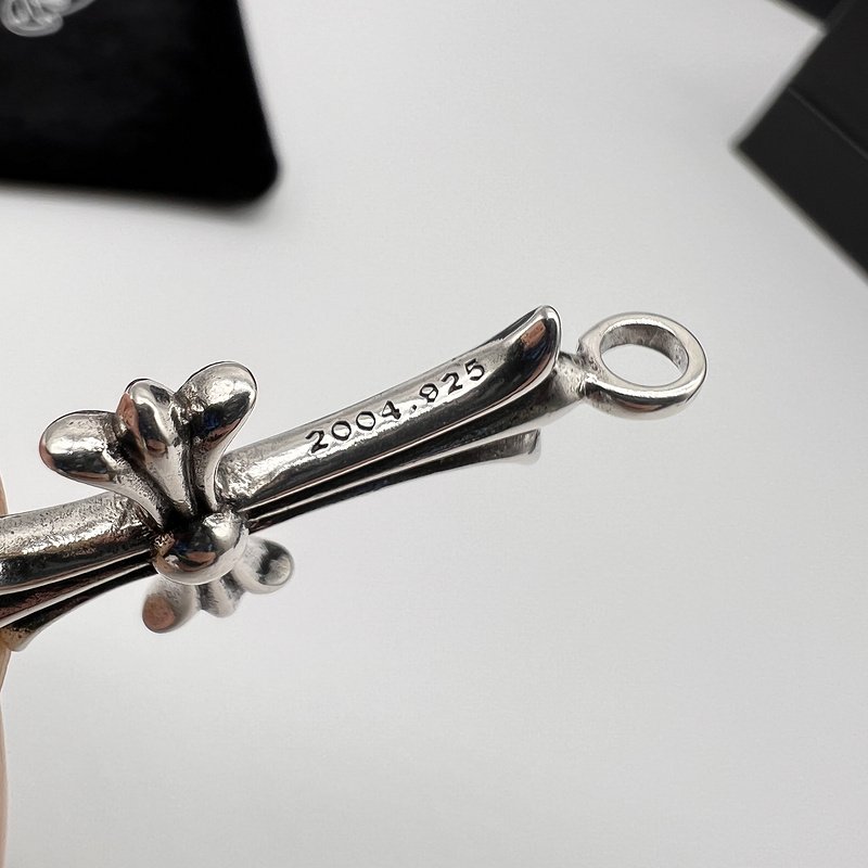 Браслет Chrome Hearts 2004 Plain "Silver" фото № 6