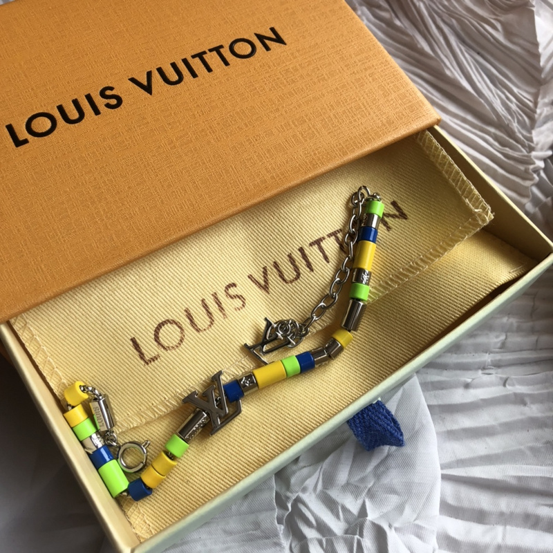 Браслет Louis Vuitton Beads "Yellow, Silver" фото № 6