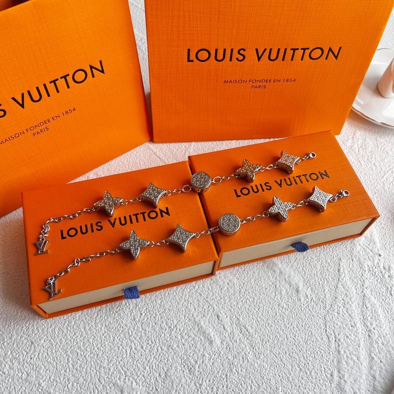 Браслет Louis Vuitton With Flowers "Silver" фото № 2