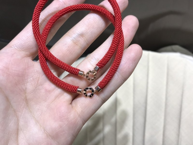 Браслет Bulgari Circle And Rounded Inscription Along "Gold" фото № 6