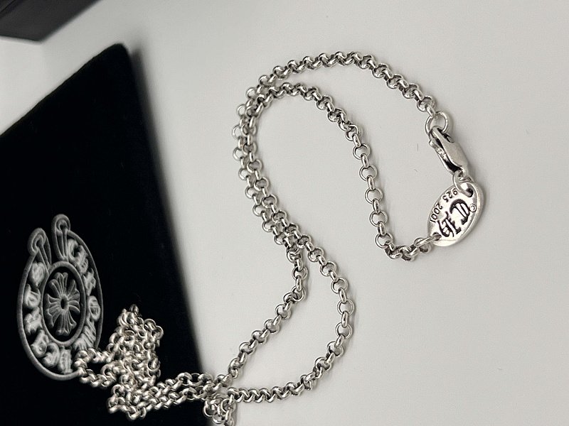 Подвеска Chrome Hearts Silver Style - With Initials "Silver" фото № 2