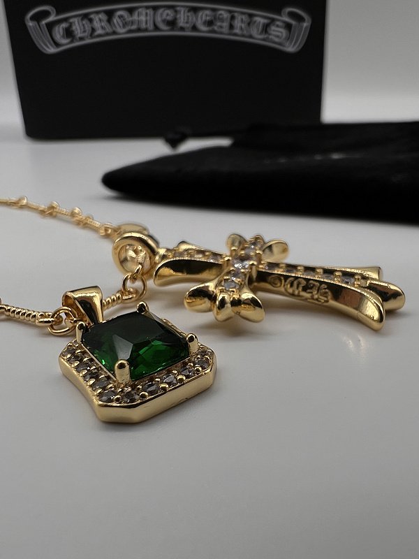 Подвеска Chrome Hearts Graceful Work "Gold" фото № 6