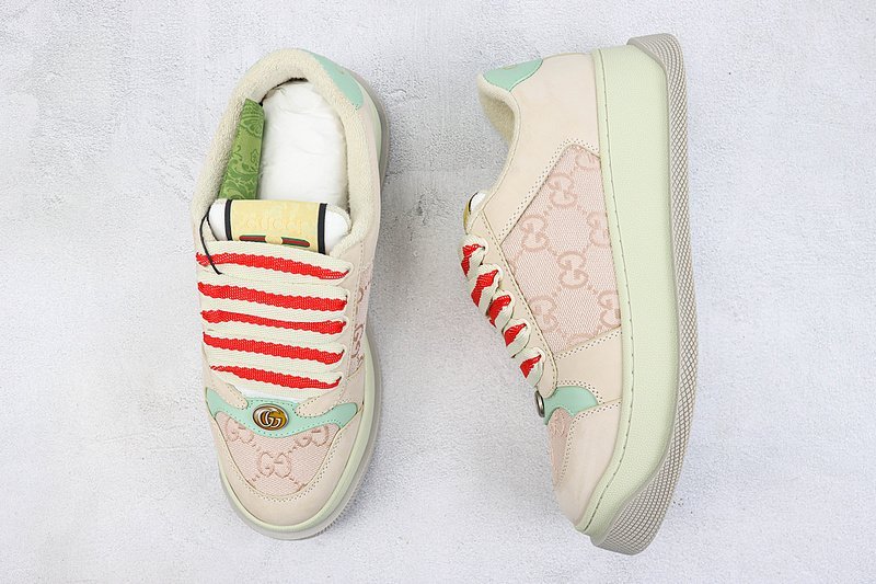 Gucci Double Screener "Pink/Blue/Monogram" фото № 6