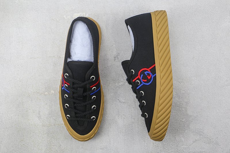 Gucci Tortuga GG "Black/Logo" фото № 6