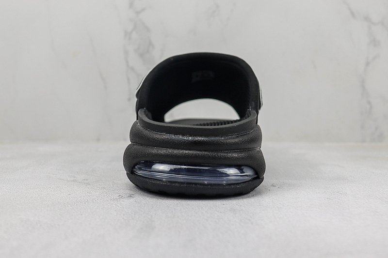 Nike Air More Uptempo Slide "Black/White" фото № 9