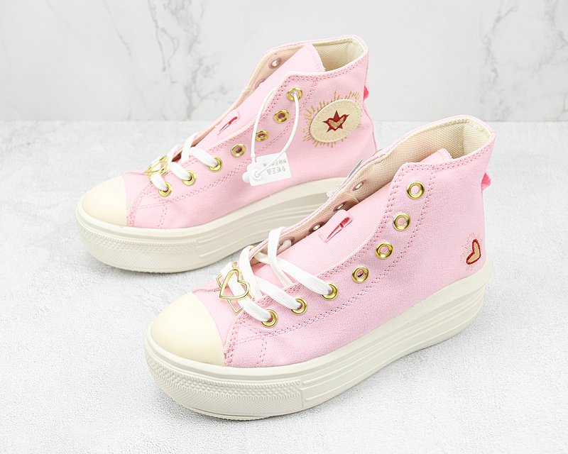 Converse x Chuck Taylor All Star Move Platform High "Valentine's Day 2023" фото № 7