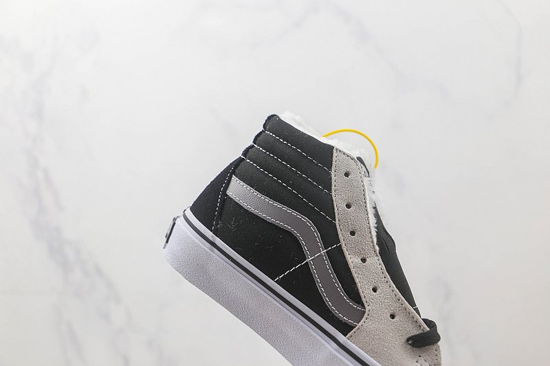 Vans SK8-Hi "Black/Silver" фото № 3