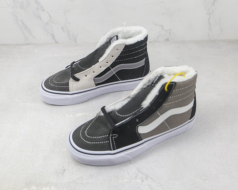 Vans SK8-Hi "Black/Silver" фото № 5