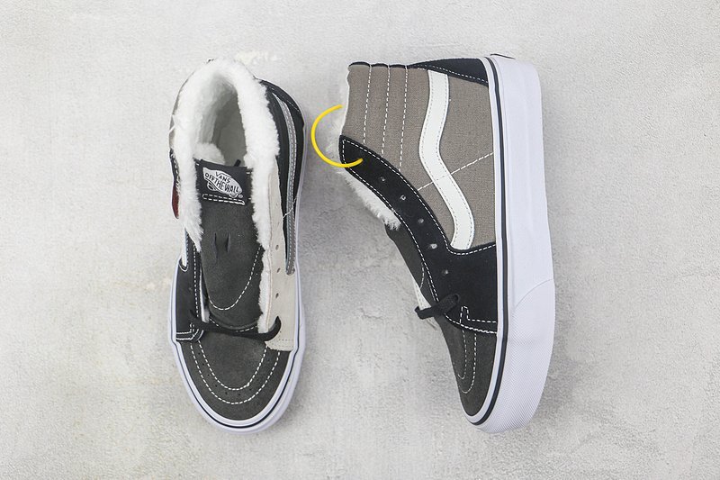 Vans SK8-Hi "Black/Silver" фото № 7