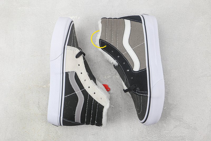 Vans SK8-Hi "Black/Silver" фото № 6