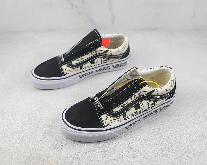 Vans Old Skool "Black/Rhombus Lace-up" фото № 5