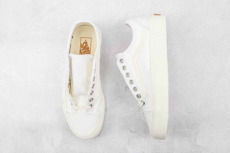 Vans Old Skool "Triple White" фото № 7