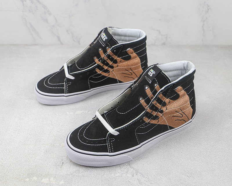 Imran Potato x Vans SK8-Hi "Footwear/Black" фото № 5