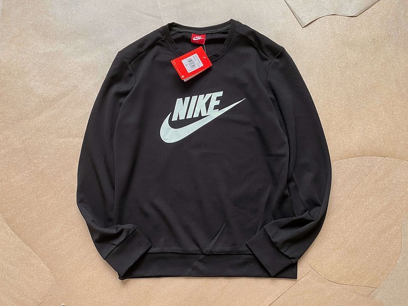 Свитшот Nike Big Logo Brand "Black" фото № 2