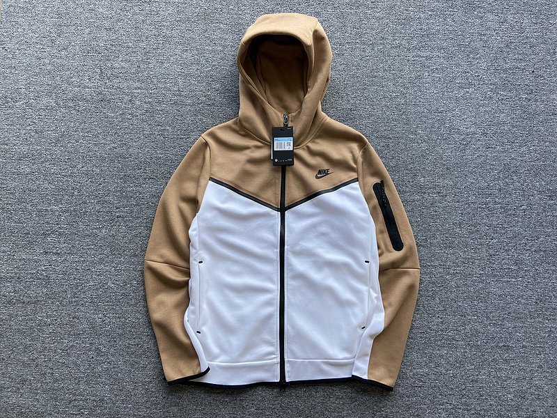 Худи Nike Sport Style With Logo Brand "Brown/Gray" фото № 2