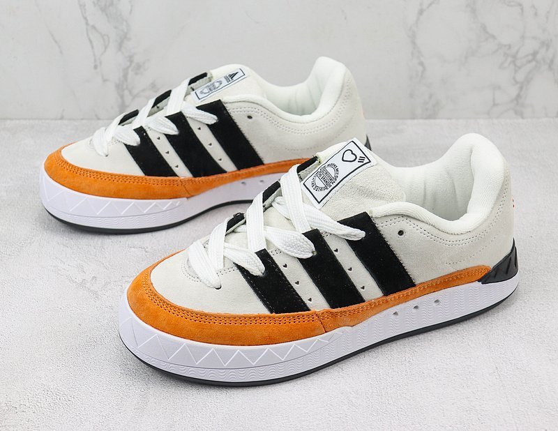 Human Made x Adidas Adimatic "Off White/Black/Beige" фото № 5
