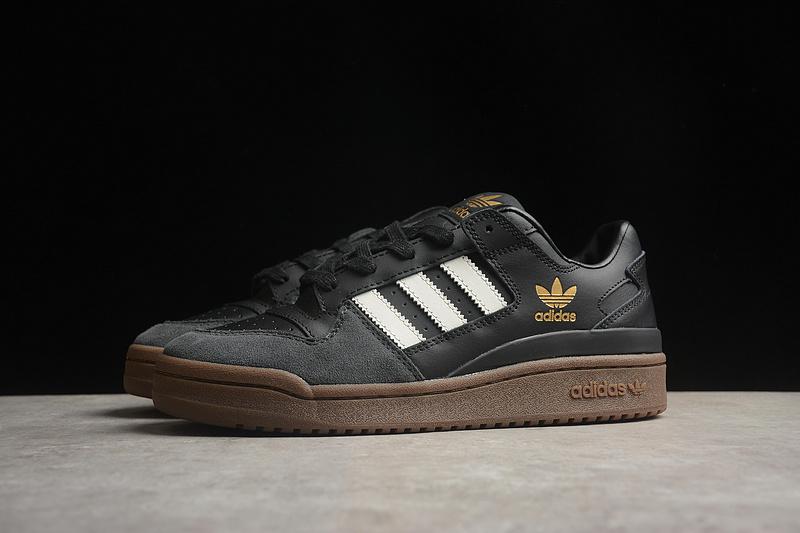 Adidas Forum 84 Low CL "Black Ivory Gum" фото № 7
